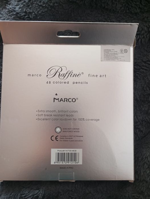 Кольорові олівці Marco Raffine 48 кольорів