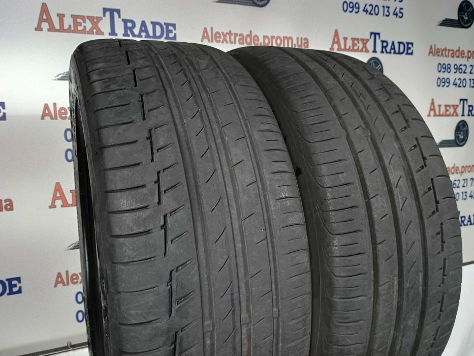 2 шт. 225/50 R17 Continental PremiumContact 6 літні шини вживані