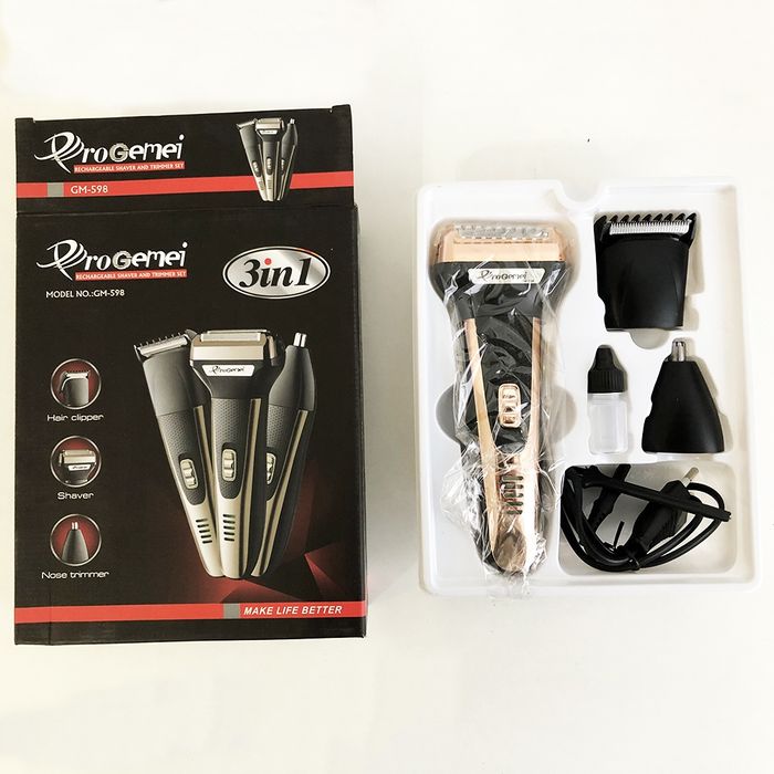 Тример універсальний GEMEI GM-598, професійна електробритва