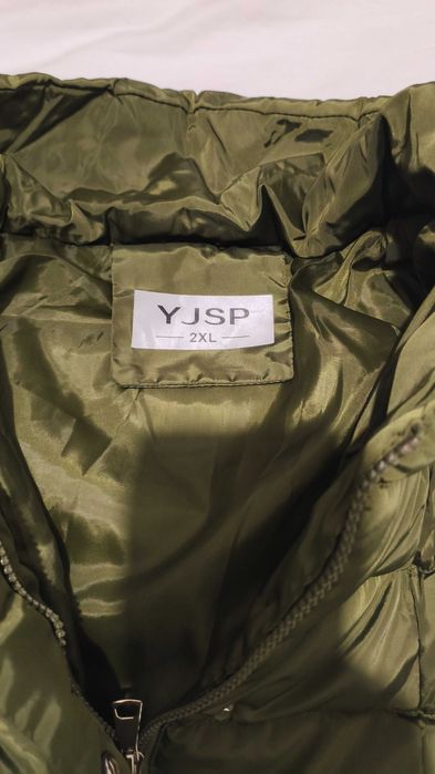 Płaszcz damski zielona