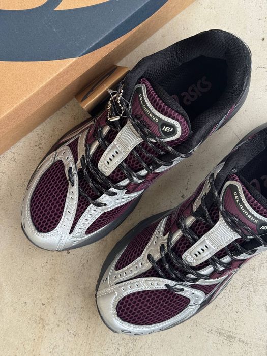 Найкраща Якість! Кросівки Asics Gel-Nimbus 10.1 Beniimo Purple Pure Silver•Асікс Німбус(бордові),asics gel,асікс гель