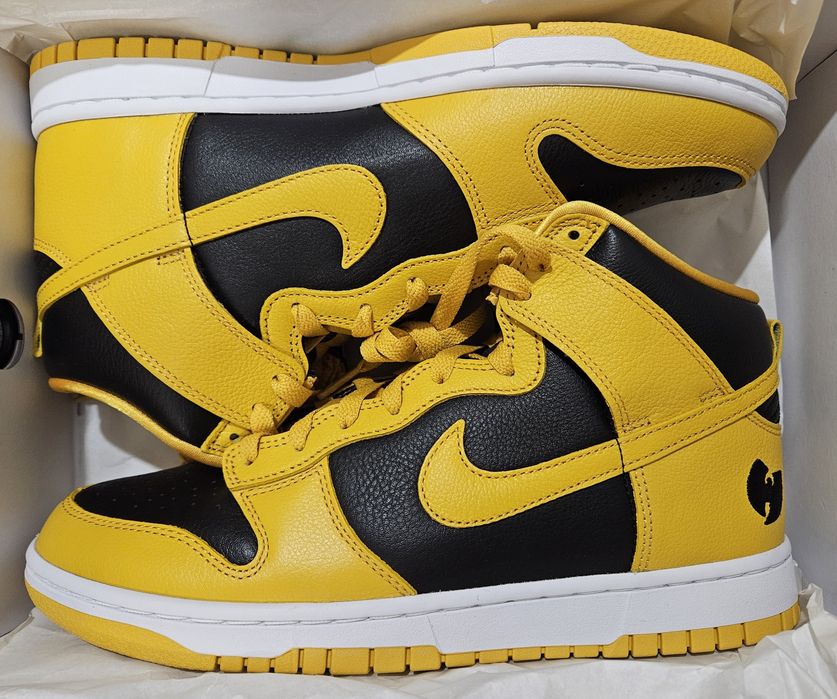 靴 27cm NIKE Dunk High Wu-Tang Clan Dunk High 'Wu-Tang Clan' (HJ4320-001) release date. Nike SNKRS