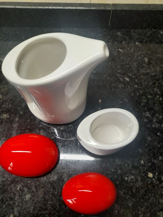 Bule e Açucareiro Inédito