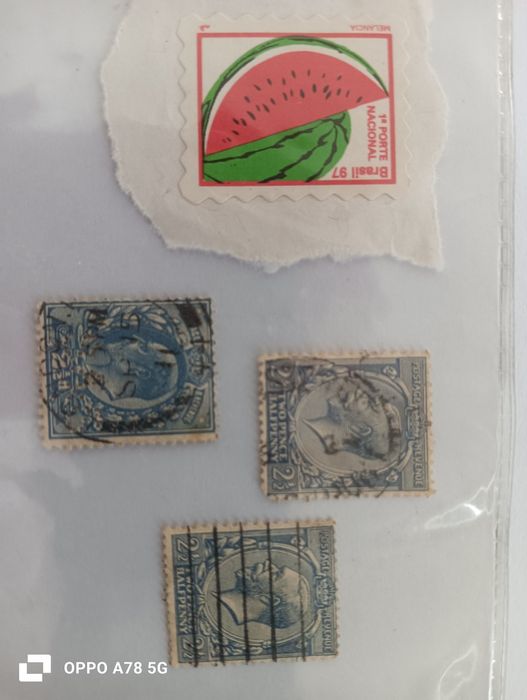 Lote de  13 selos antigos