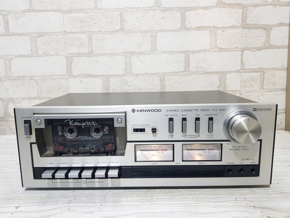 Стерео касетна дека/кассетная Kenwood KX-400 б/у з Німеччини