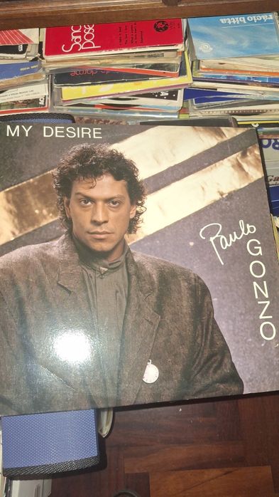 Paulo Gonzo My desire Lp com poster
