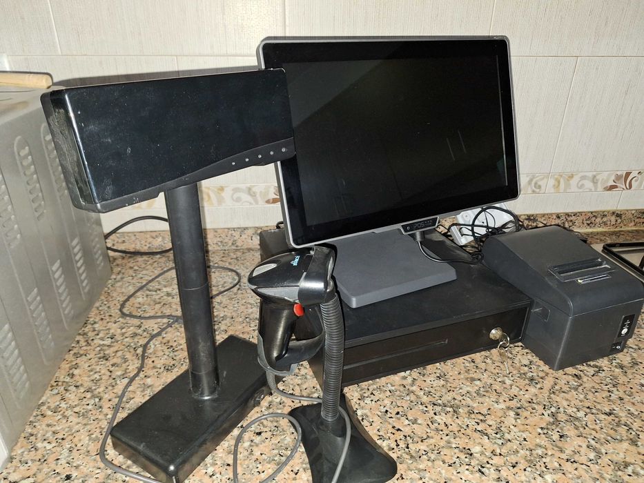Conjunto caixa resgistadora POS