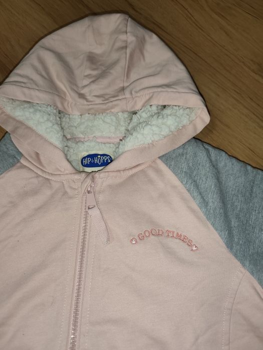 Bluza ocieplana z kapturem 146/152 HIP&HOPPS
