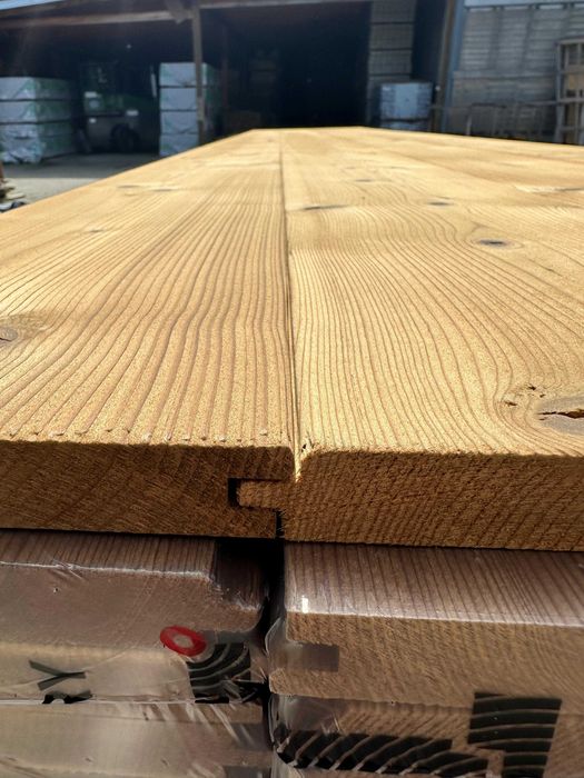 Deska Elewacyjna drewniana Thermo Świerk Szczotkowana 20x185mm C15