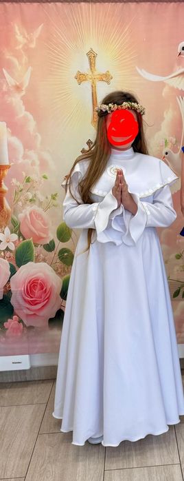 Alba komunijna dla dużej dziewczynki ok.158cm