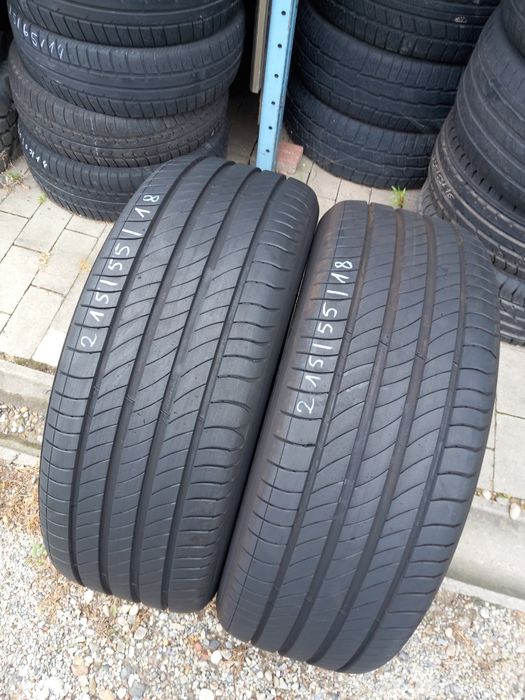 2x Opony Używane Letnie 215/55R18 Michelin