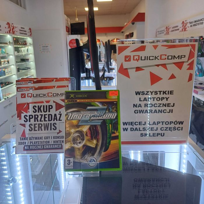 Gra XBOX Classic / X Series Need For Speed Underground 2 Gwar. 1 rok