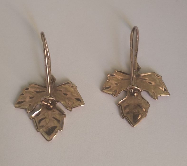 Сережки золото 375 пробы СССР