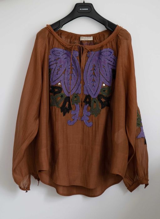 Bluzka z wybiegu Emilio Pucci , 38 IT Nowa