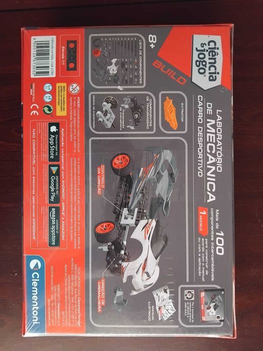 Brinquedo Carro Desportivo Clementoni para Montar – Novo