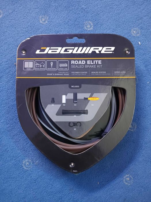 Jagwire Road Elite Sealed Brake kit zestaw linki + pancerze