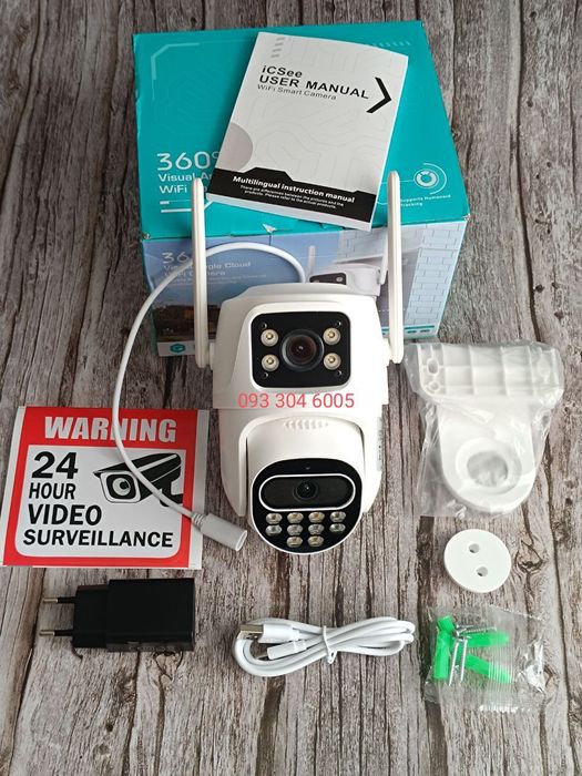 Камера відеоспостереження iCSee 8MP WIFI