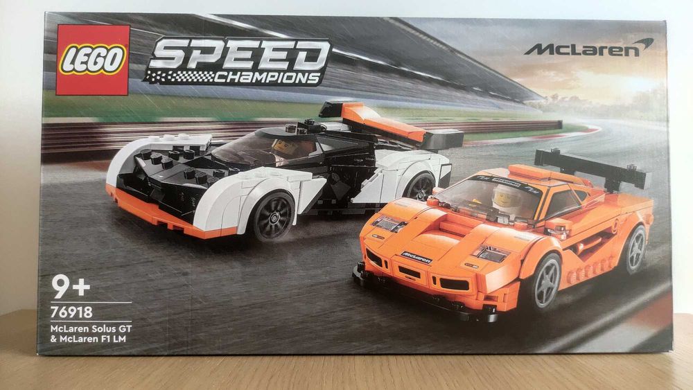 LEGO Speed Champions 76918 McLaren Solus GT e McLaren F1 LM
