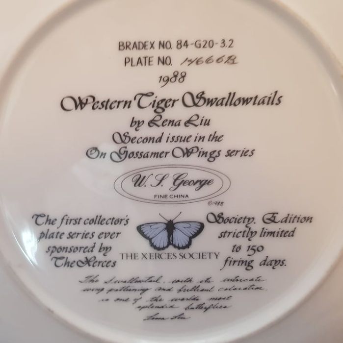 Conjunto 3 pratos Porcelana fina coleção Lena Liu