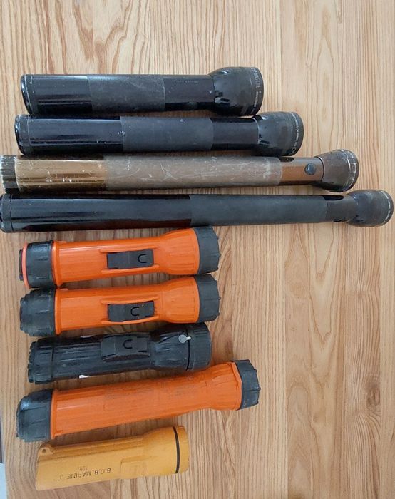 Фонари разные алюминивые