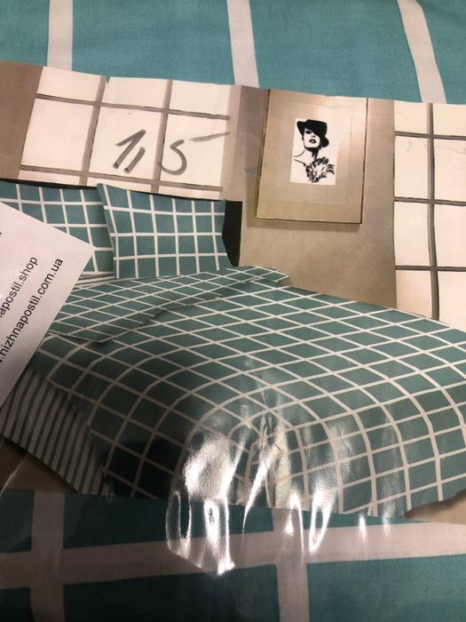 Пстільна білизна на ліжко полуторна