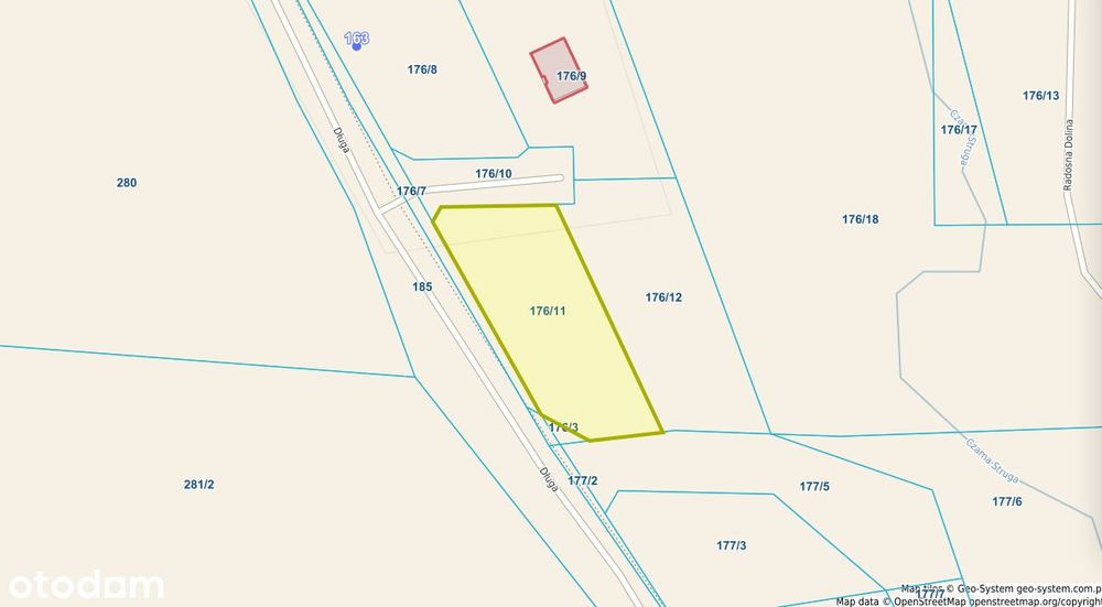 Piękna działka 1234 m² | MPZP | blisko Trójmiasta | bezpośrednio
