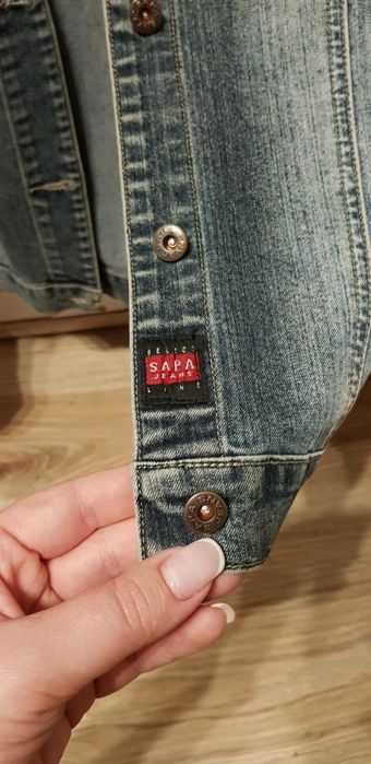Kurtka jeansowa, katana damska rozm. L-XL