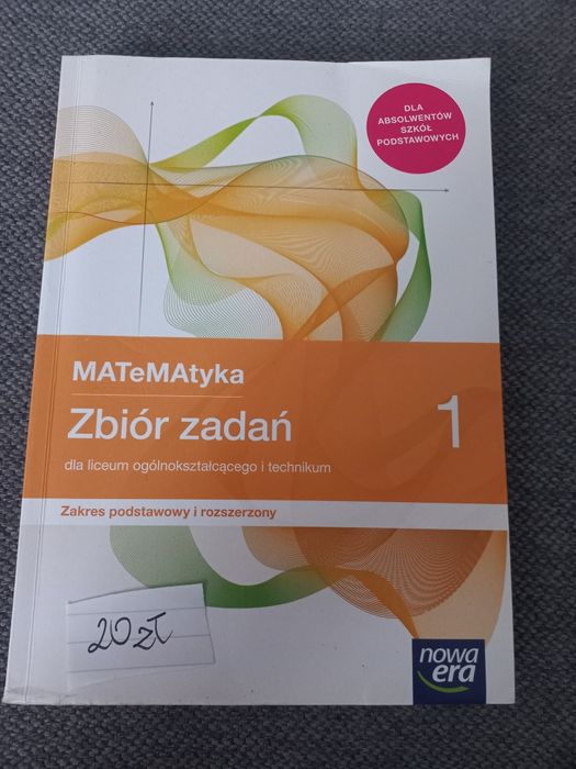 Podręcznik oraz zbiór zadań z matematyki