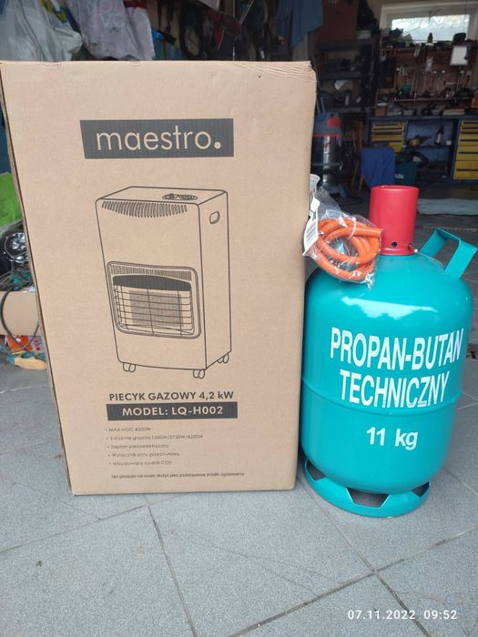 Автономний Газовий мобільний обігрівач Maestro