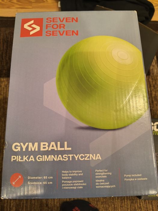 Piłka gimnastyczna rozmiar 65cm nowa