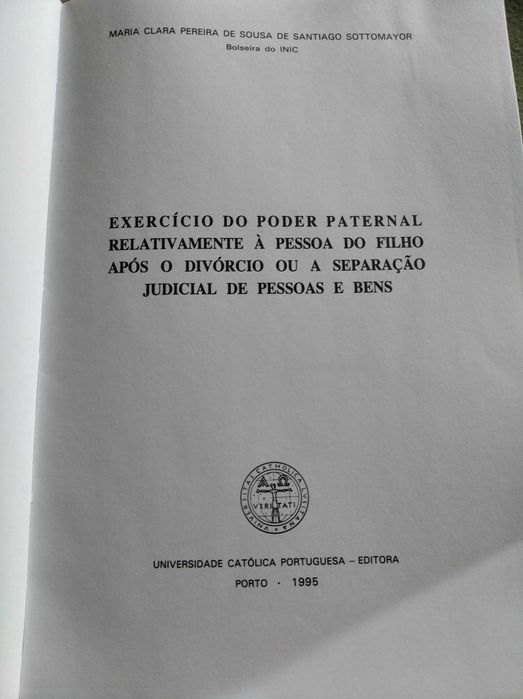 "Exercício do Poder Paternal..."
