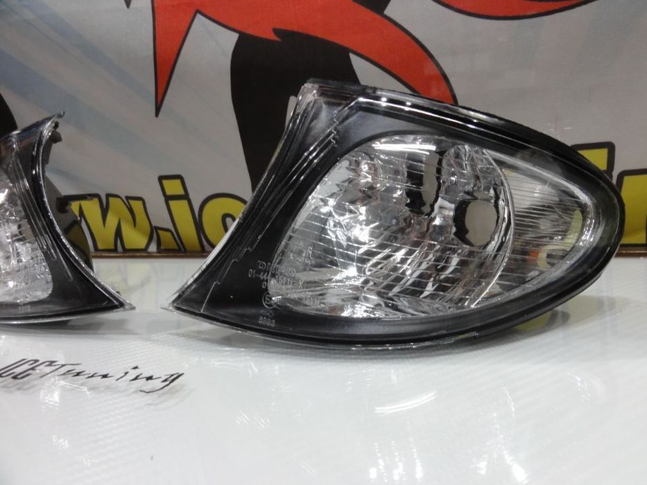 Pisca frontal bmw e46 4p 01-05 fundo cristal