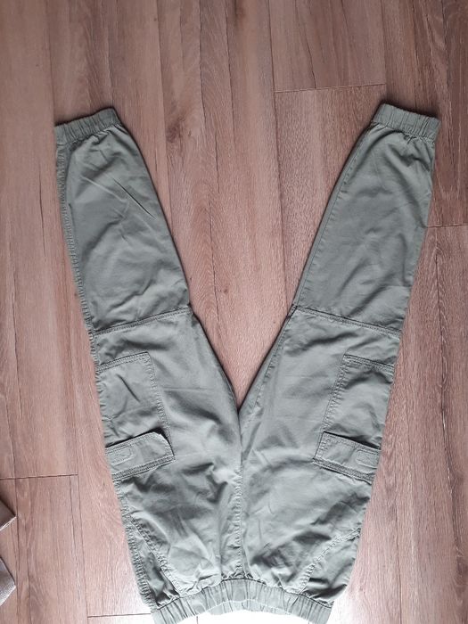 Spodnie cargo khaki