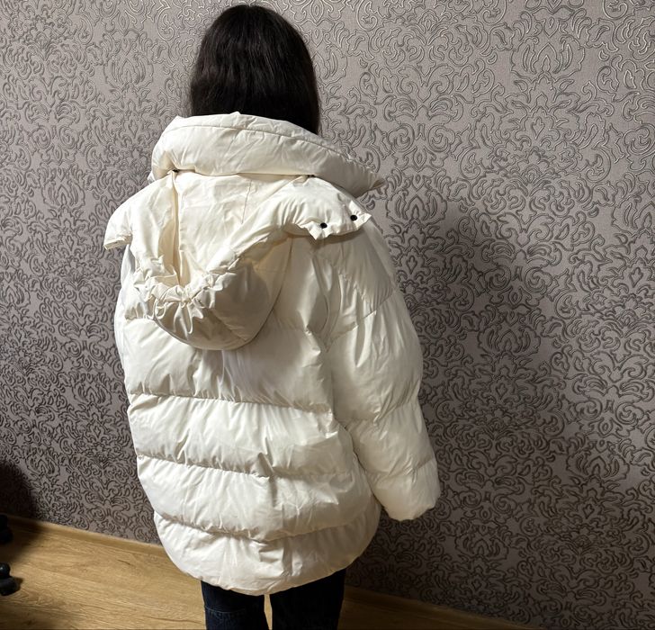 Куртка жіноча, Estro ER00116216 — молочна, зимова