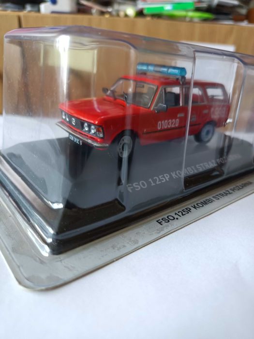 Legendy FSO Fiat 125p kombi straż pożarna