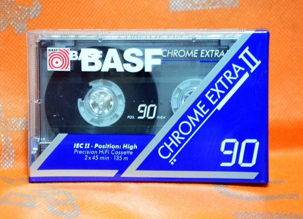Аудио кассета BASF LH Extra I 60 касета Chromdioxid Super