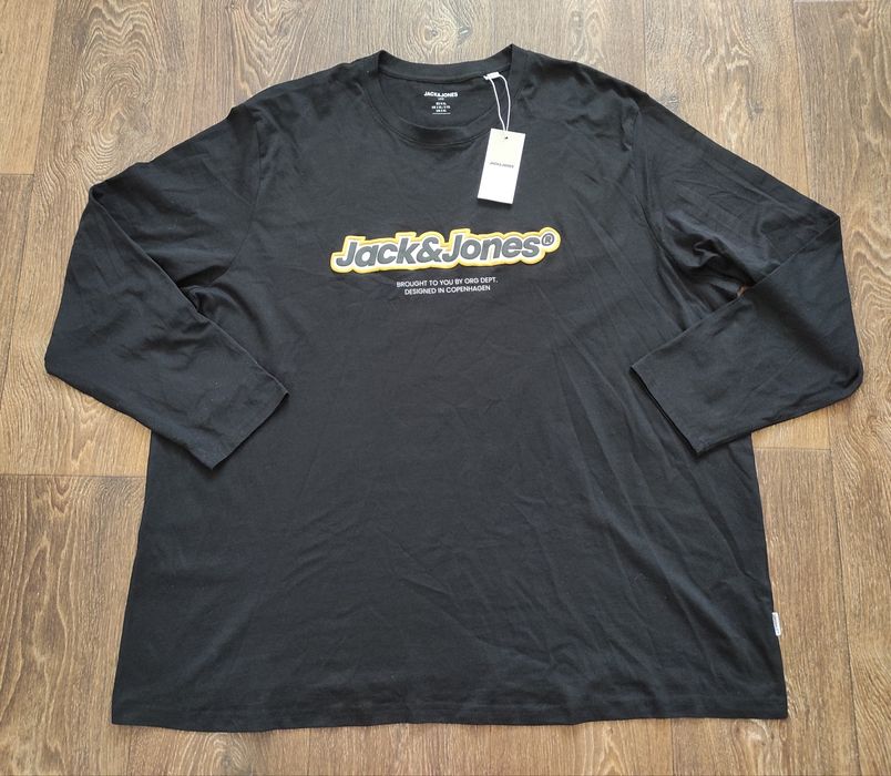 XXXL Jack&Jones оригінальний чоловічий лонгслів