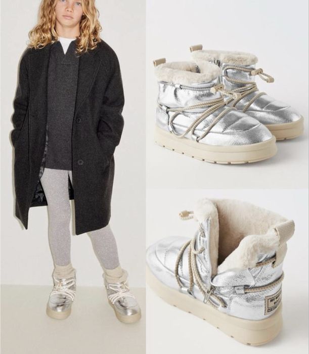 Сапоги /дутіки Zara, 34 р