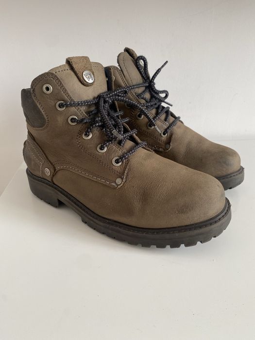 Чоловічі шкіряні ботінки WRANGLER