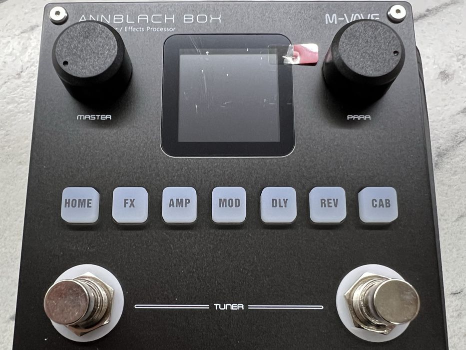 Гитарный процессор эффектов Annblack box m vave  педаль гітарний