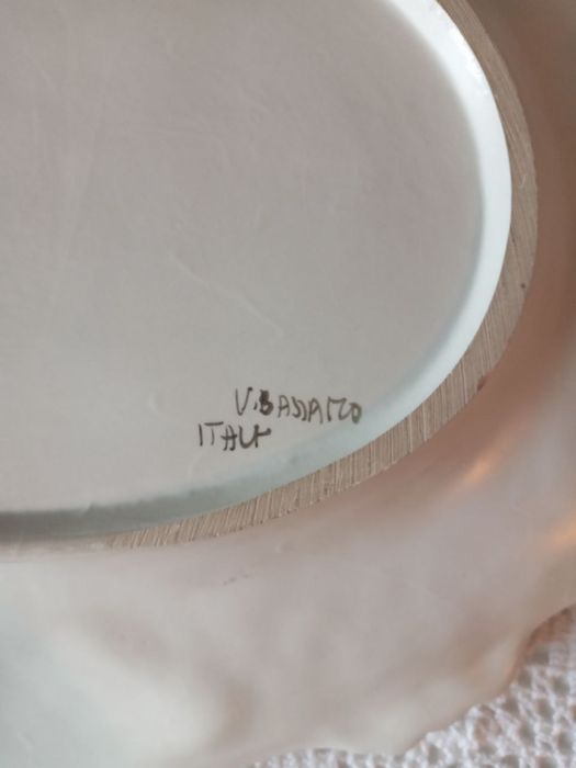 Вінтажне величезне блюдо 47см/34см . Італія.