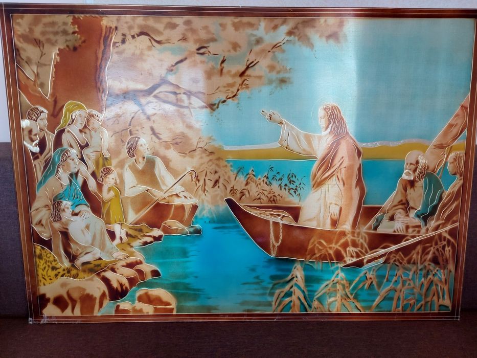 Образ/ікона/икона "Ісус у човні"