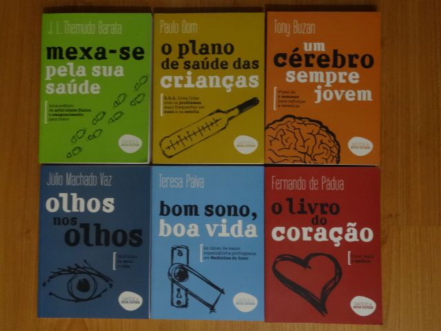 Saúde e Bem Estar - 6 Livros