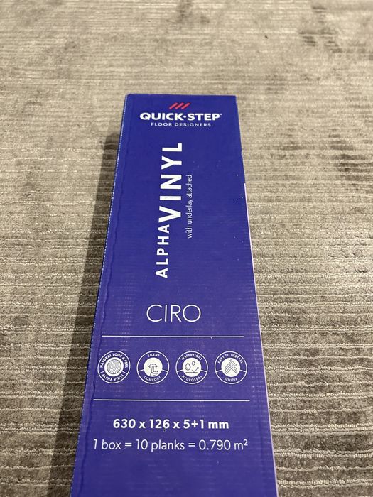 Panele winylowe jodełka Quick Step CIRO alpha vinyl