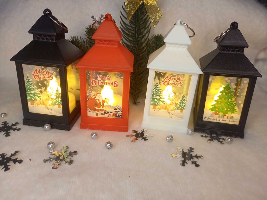 Новорічний Led ліхтарик нічник світильник свічка на батарейці фонарик