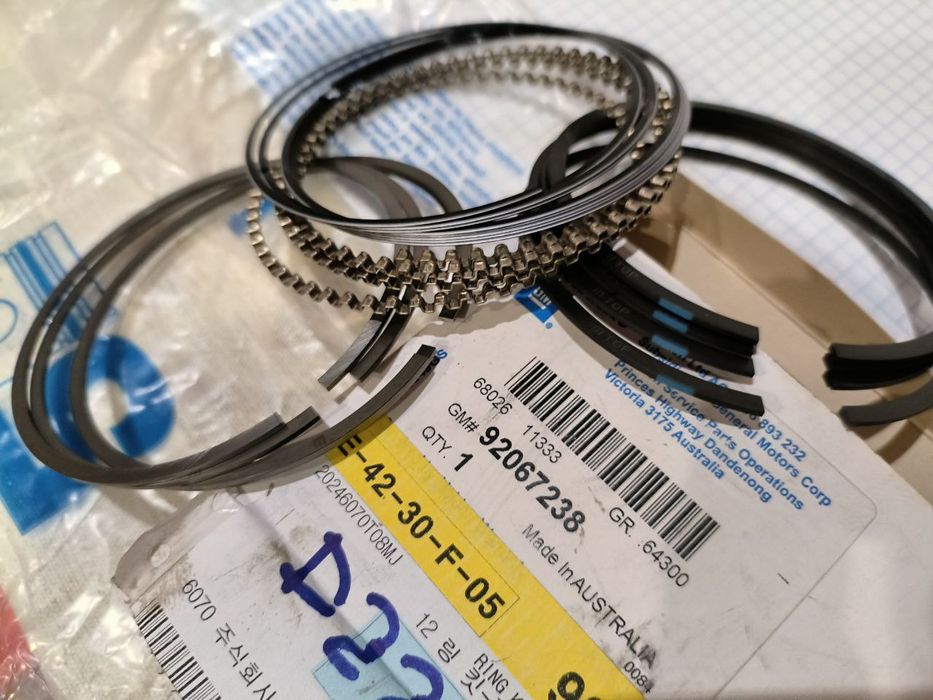 Поршневые кольца GENUINE на Chevrolet Lacetti. Оригинал