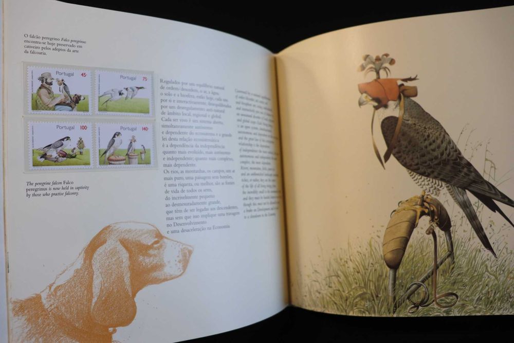 Livro dos CTT completo : "Conservação da Natureza" 39 selos