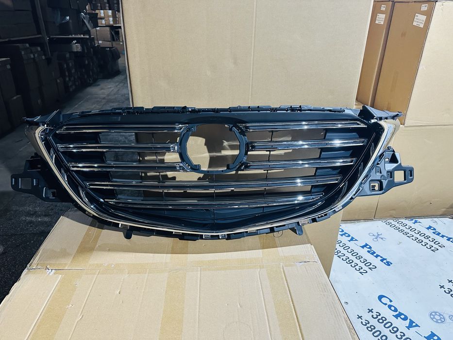 Решітка радіатора хром mazda cx-9 2017-2024