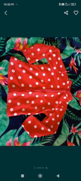 Kapcie Befado, polar w kropki