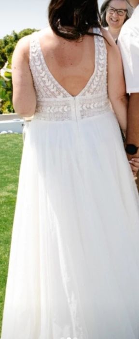 Vestido noiva n°42, usado uma vez